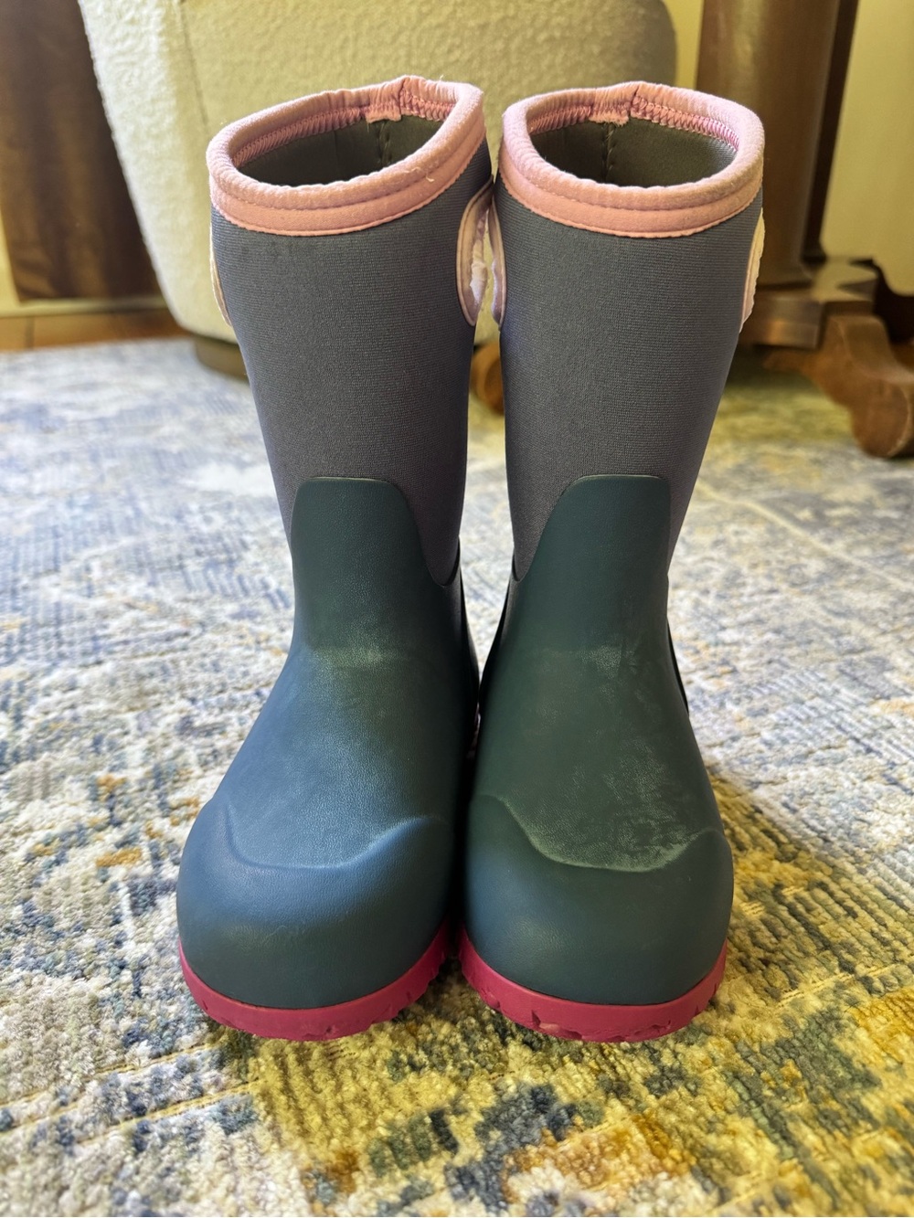 Bogs Kids York Solid Waterproof Rain Boots. Size 11 Kids